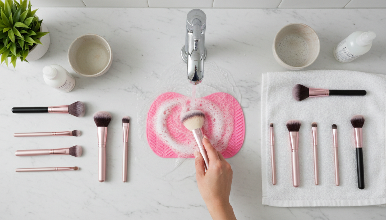 Cómo Limpiar Brochas de Maquillaje: La Guía Definitiva de Higiene y Mantenimiento