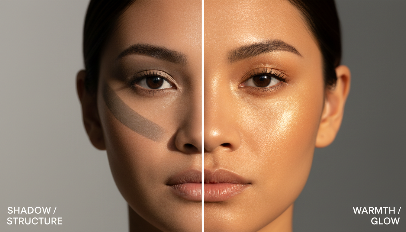 La Anatomía del Rostro Perfecto: Diferencia entre Contour y Bronzer y Cómo Dominar la Escultura Facial en 2026